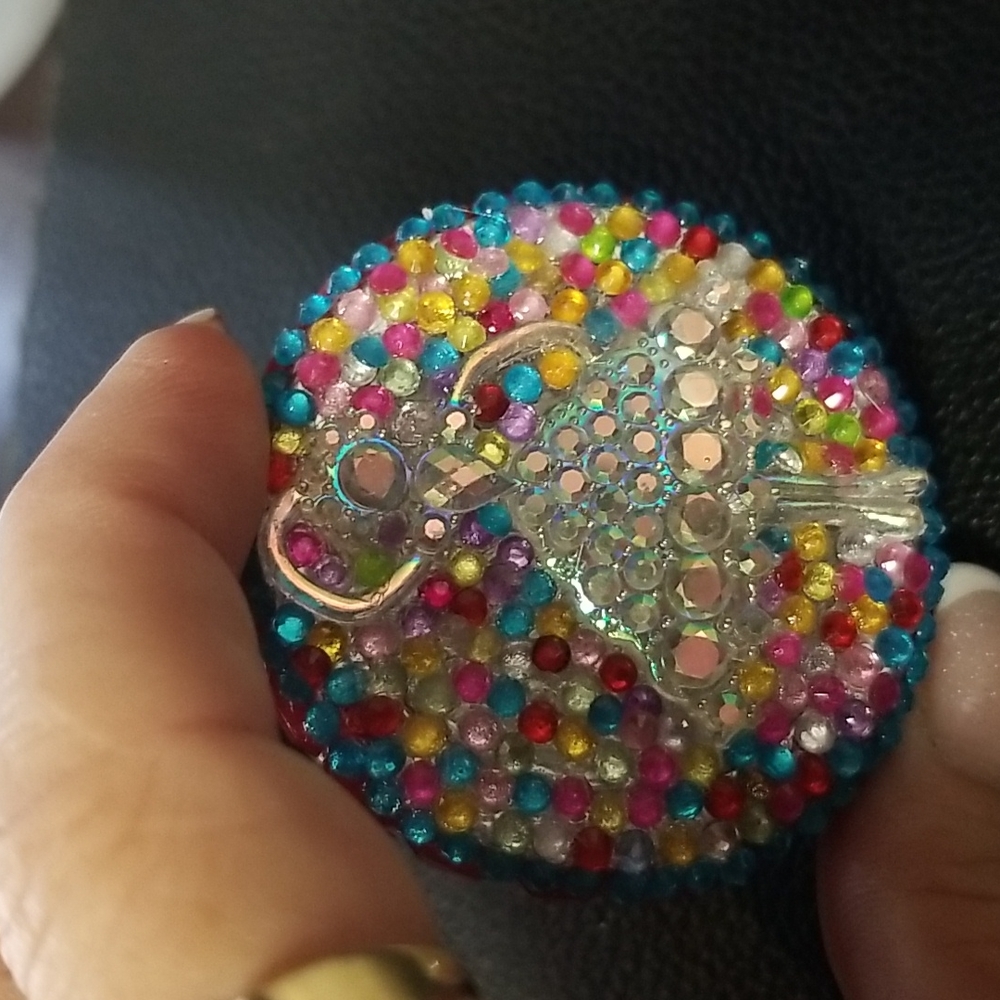 Hand made pill box